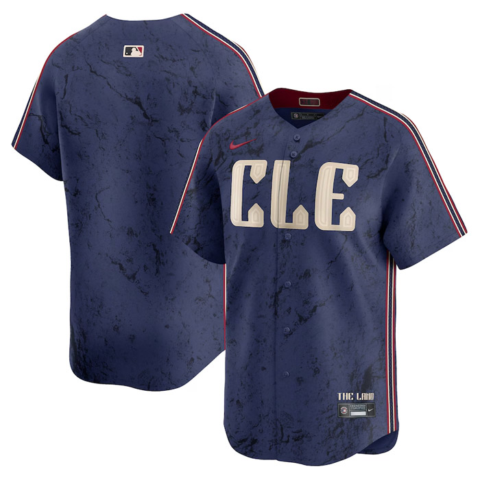 Cleveland Guardians Blank Navy 2024 City Connect Jersey