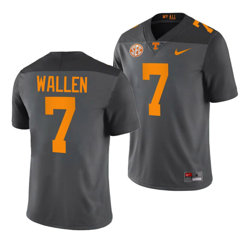 Tennessee Volunteers #7 Morgan Wallen Jersey